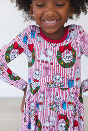 Wreath & Wiskers - Ruffle Dress