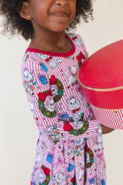 Wreath & Wiskers - Ruffle Dress