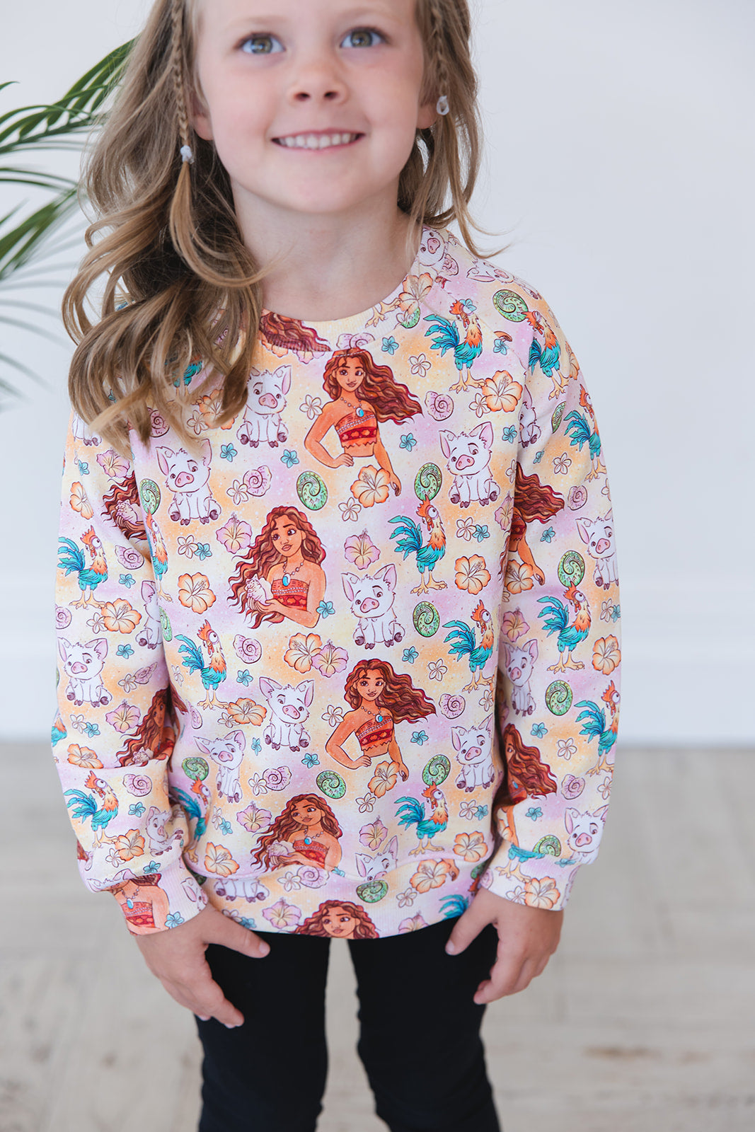 (PINK) Beyond the Reef - Define Terry Sweatshirt
