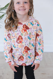 (PINK) Beyond the Reef - Define Terry Sweatshirt
