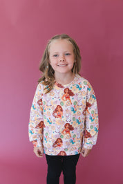 (PINK) Beyond the Reef - Define Terry Sweatshirt