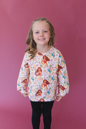(PINK) Beyond the Reef - Define Terry Sweatshirt