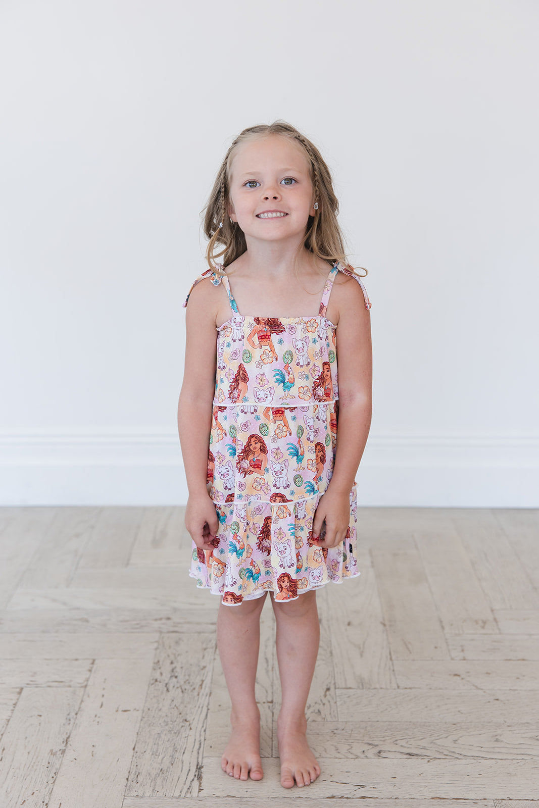 (PINK) Beyond the Reef - Tiered Dress