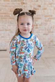 City Safari - Bodysuit Dress