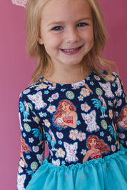 (BLUE) Beyond the Reef - Tutu Dress