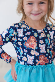 (BLUE) Beyond the Reef - Tutu Dress