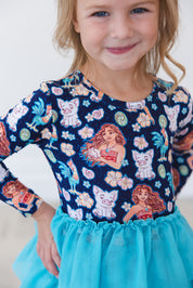 (BLUE) Beyond the Reef - Tutu Dress