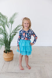 (BLUE) Beyond the Reef - Tutu Dress