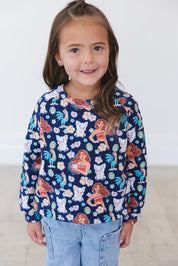 (BLUE) Beyond the Reef - Define Terry Sweatshirt