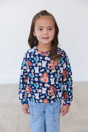 (BLUE) Beyond the Reef - Define Terry Sweatshirt