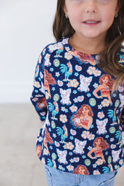 (BLUE) Beyond the Reef - Define Terry Sweatshirt