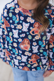 (BLUE) Beyond the Reef - Define Terry Sweatshirt