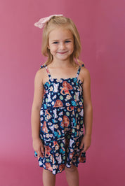 (BLUE) Beyond the Reef - Tiered Dress