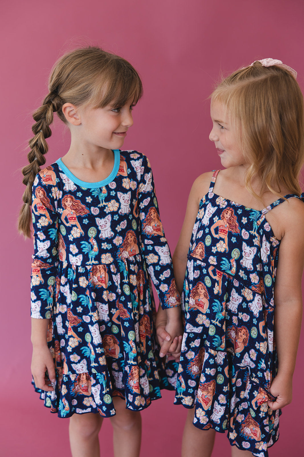 (BLUE) Beyond the Reef - Tiered Dress