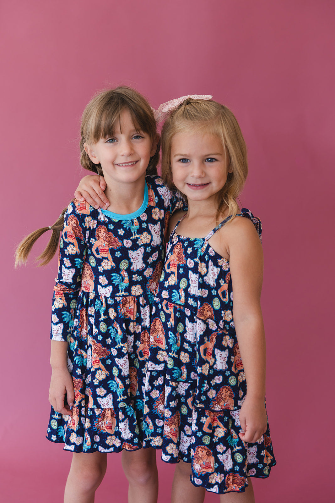 (BLUE) Beyond the Reef - Tiered Dress