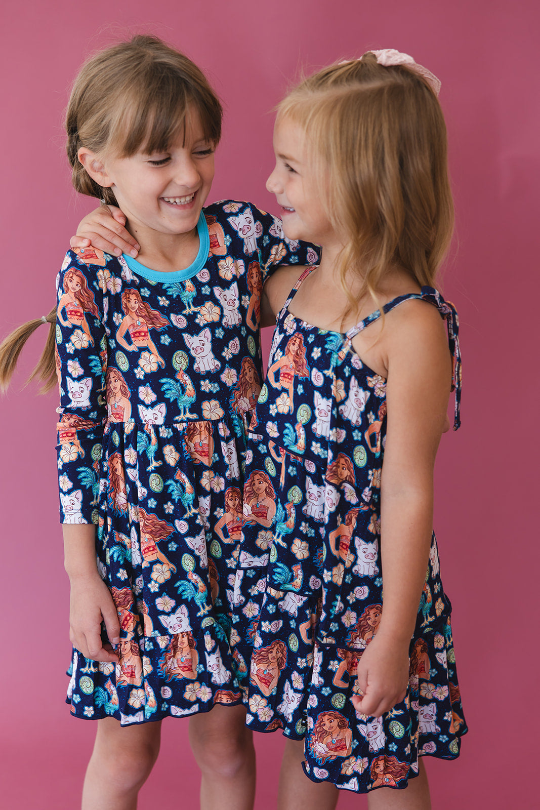 (BLUE) Beyond the Reef - Tiered Dress