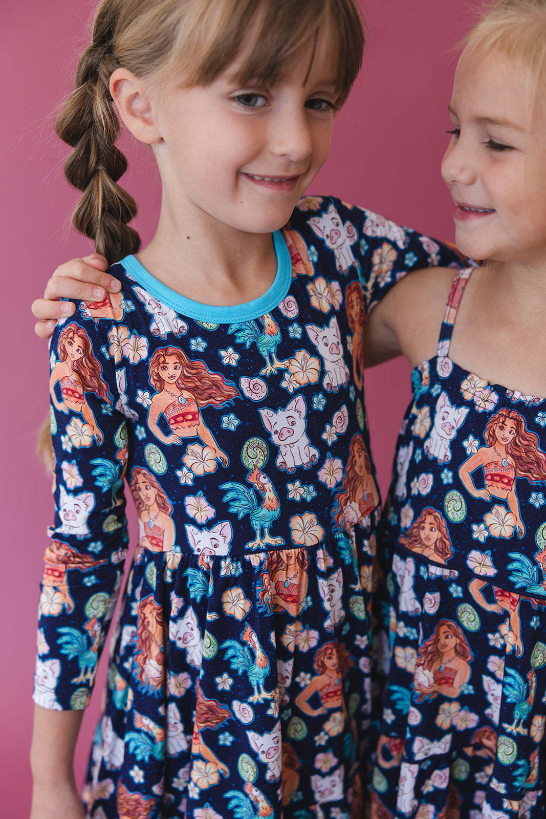 (BLUE) Beyond the Reef - Ruffle Dress