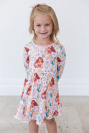 (PINK) Beyond the Reef - Ruffle Dress