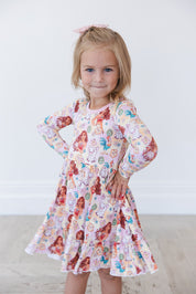 (PINK) Beyond the Reef - Ruffle Dress
