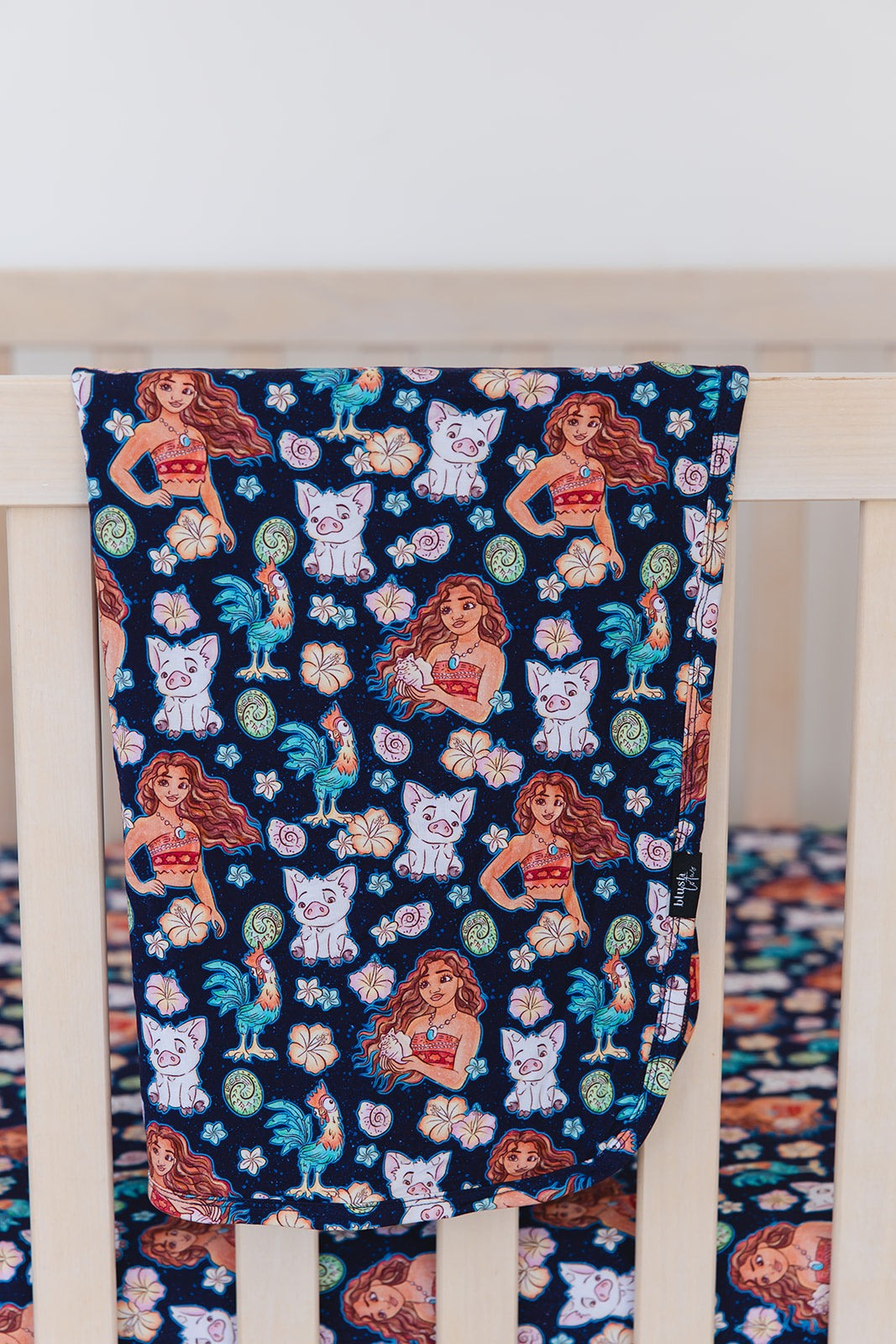 (BLUE) Beyond the Reef - Lightweight Blanket