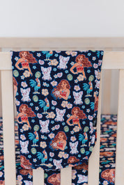 (BLUE) Beyond the Reef - Lightweight Blanket