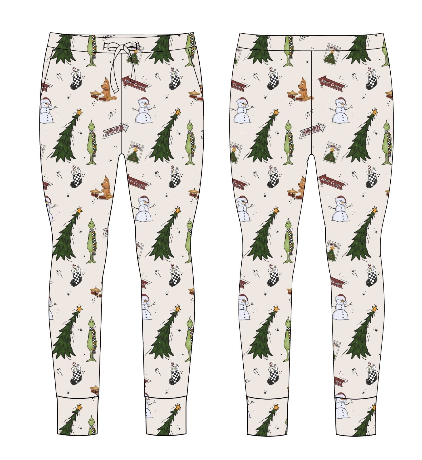 "Holiday-Hooby-Whaty" - Women’s Jogger