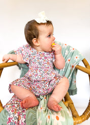 Blossom Bestie: Bodysuit Twirl Dress