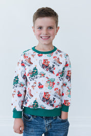 Festive Fun - Define Terry Sweatshirt