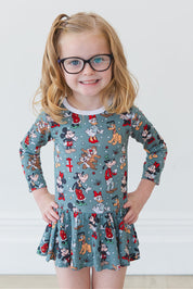 Home for the Holidays - Bodysuit Dress