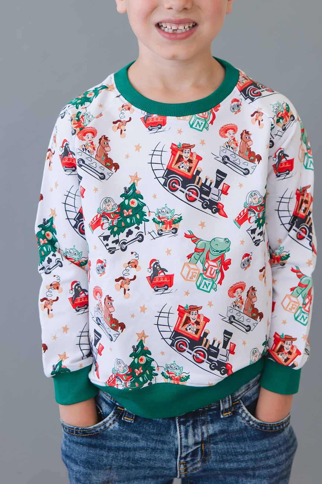 Festive Fun - Define Terry Sweatshirt
