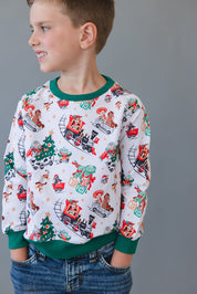 Festive Fun - Define Terry Sweatshirt