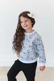 Warm Hugs - Define Terry Sweatshirt