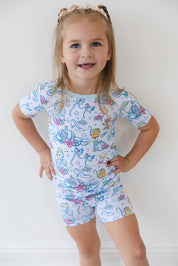 Midnight - Biker Short Set