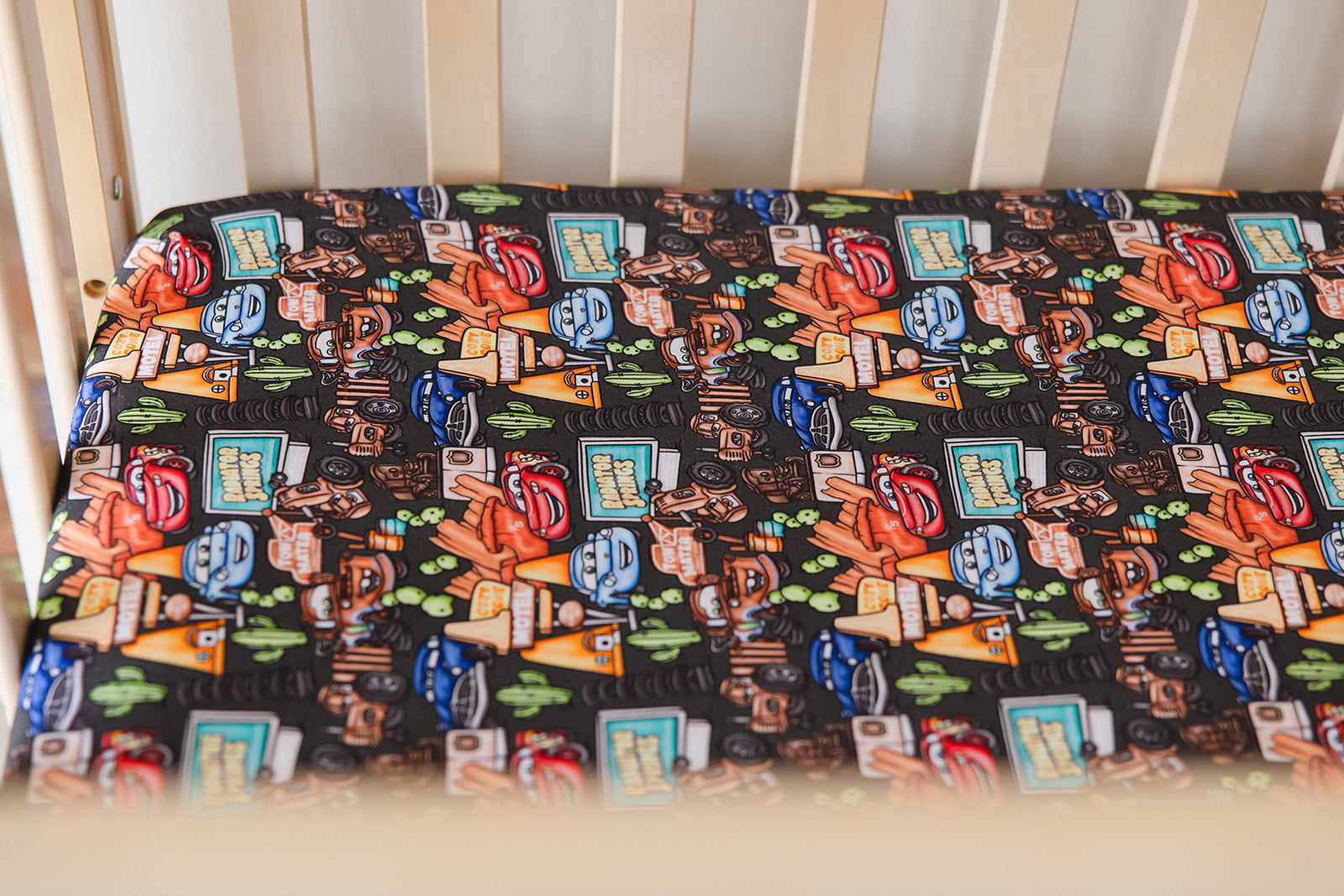 Cozy Cone Adventures - Crib Sheet