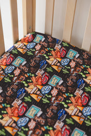 Cozy Cone Adventures - Crib Sheet