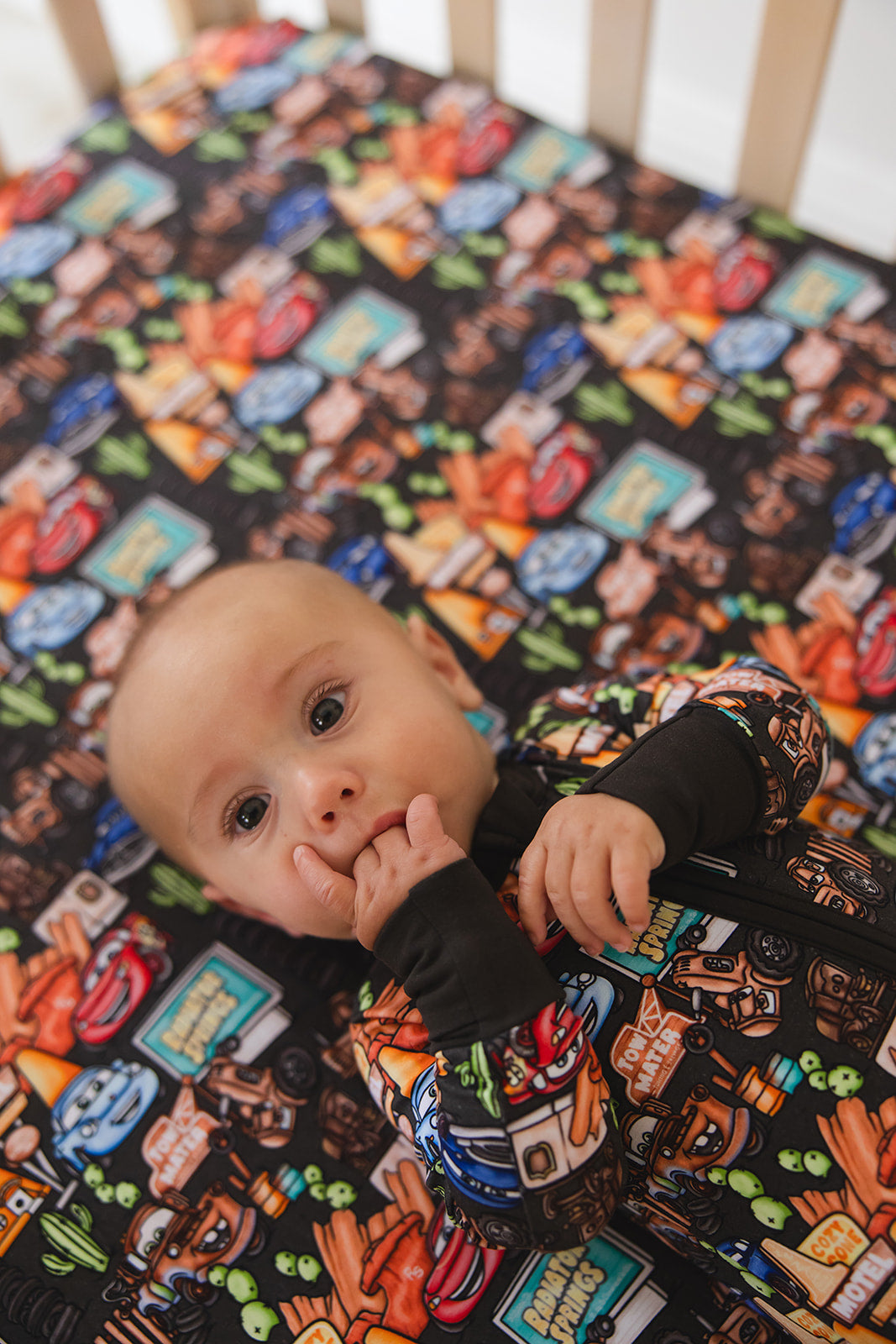 Cozy Cone Adventures - Crib Sheet