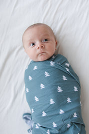Northern Pine (ribbed) - Lightweight Blanket