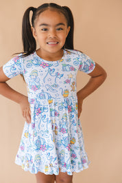 Midnight - Ruffle Dress