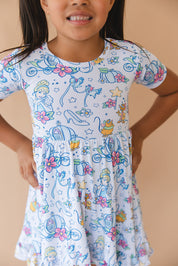 Midnight - Ruffle Dress