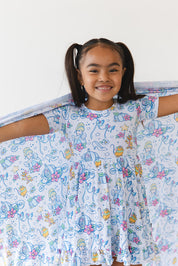 Midnight - Ruffle Dress