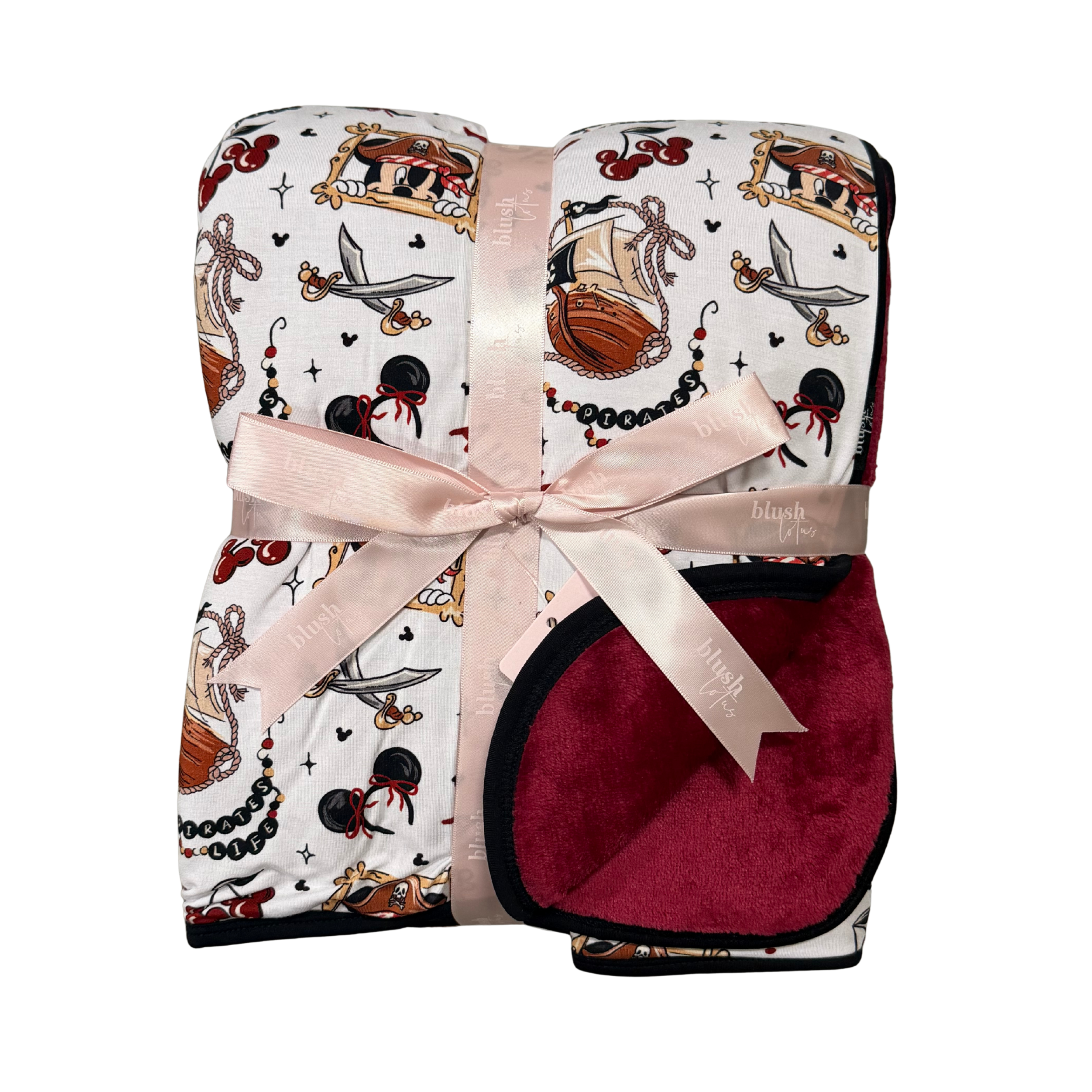 Pirate's Life (Girl) - Plush Blanket