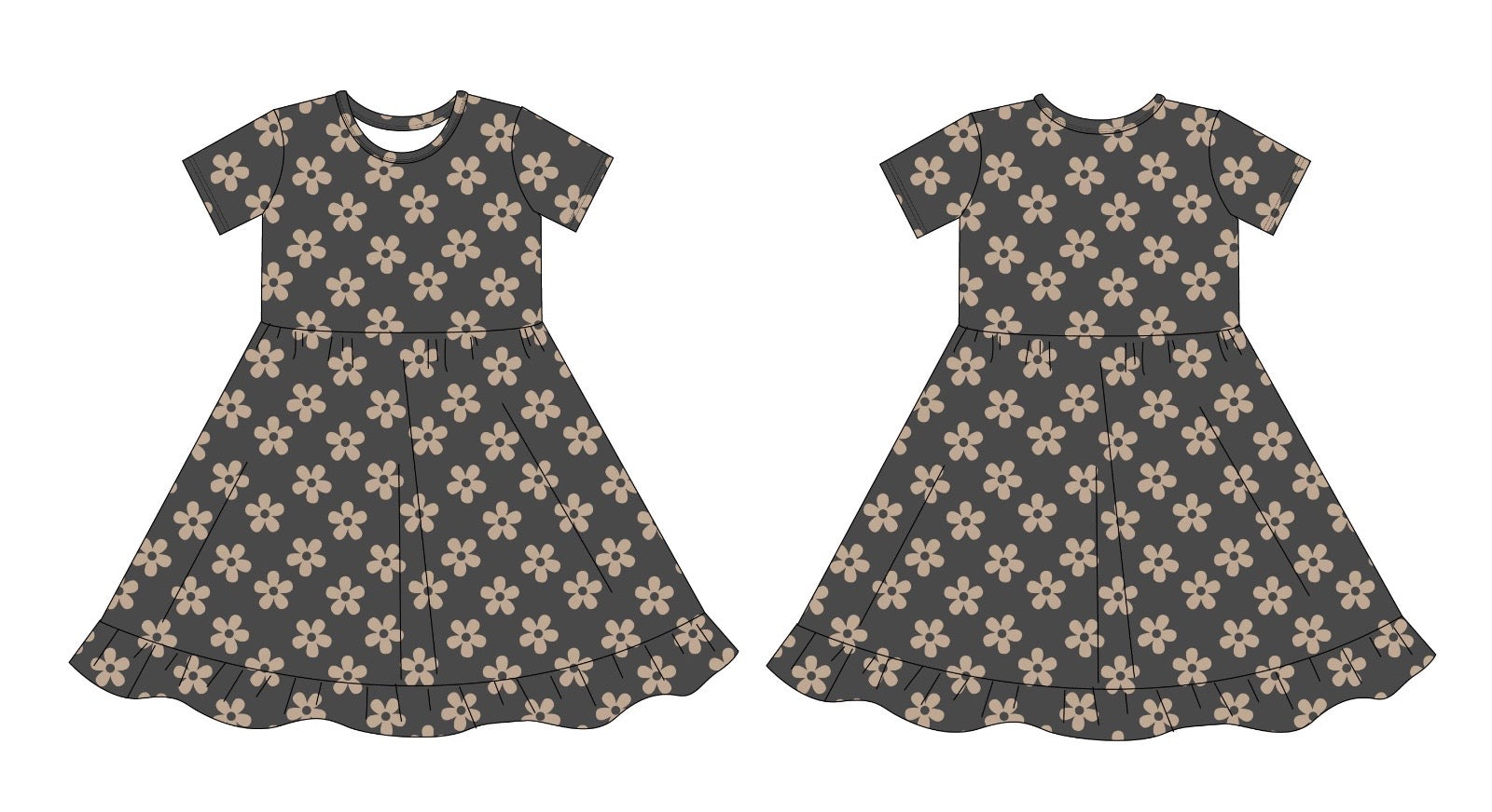 Bloom: Ruffle Dress