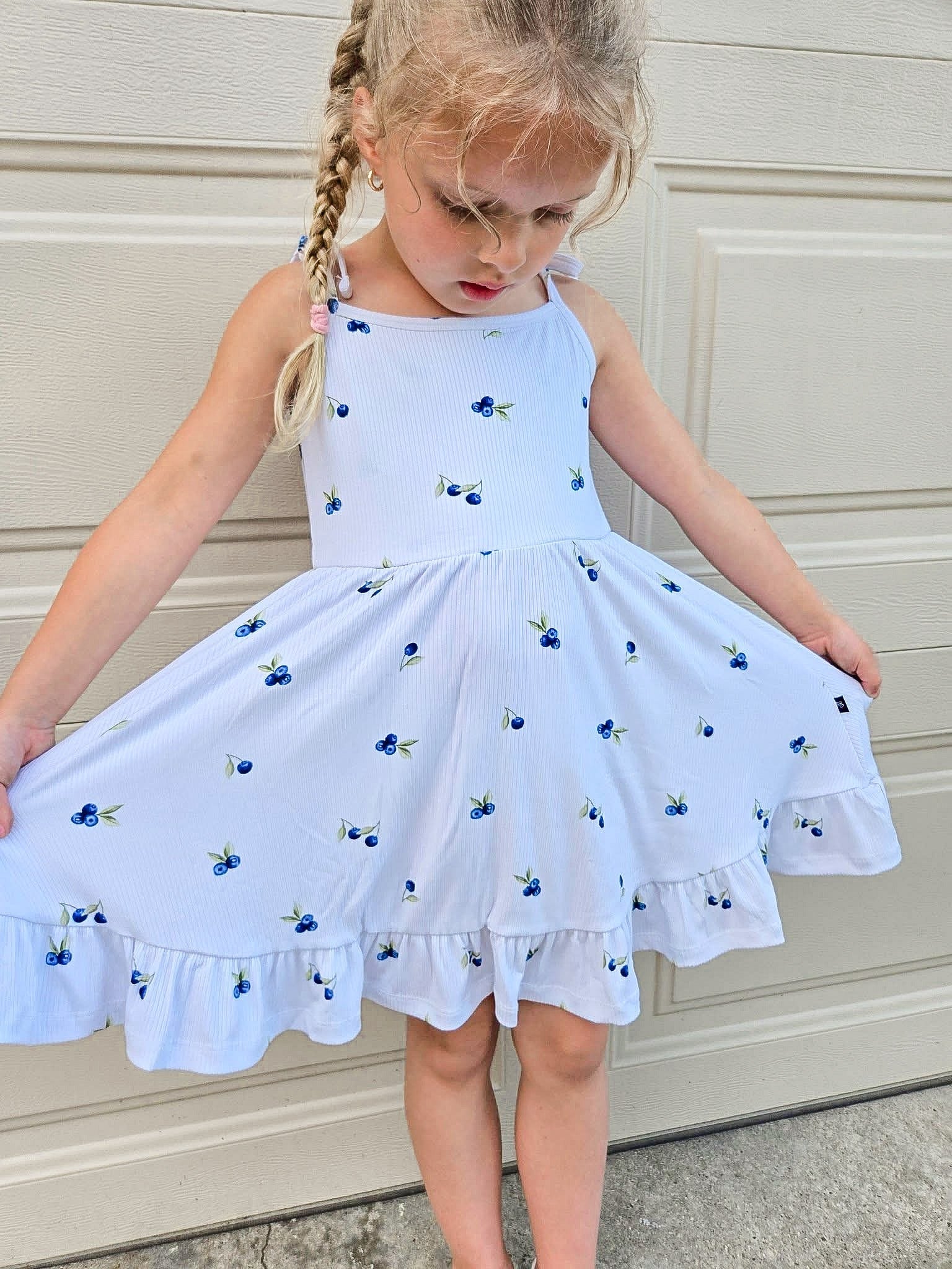 So Berry Sweet (ribbed) - Twirl Dress