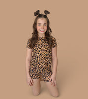 LEOPARD DREAM SHORT SET