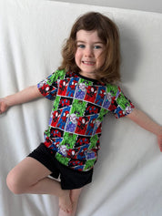 Web Heroes: Pocket Short & Tee