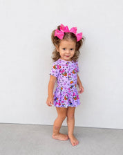 Daisy: Bodysuit Twirl Dress