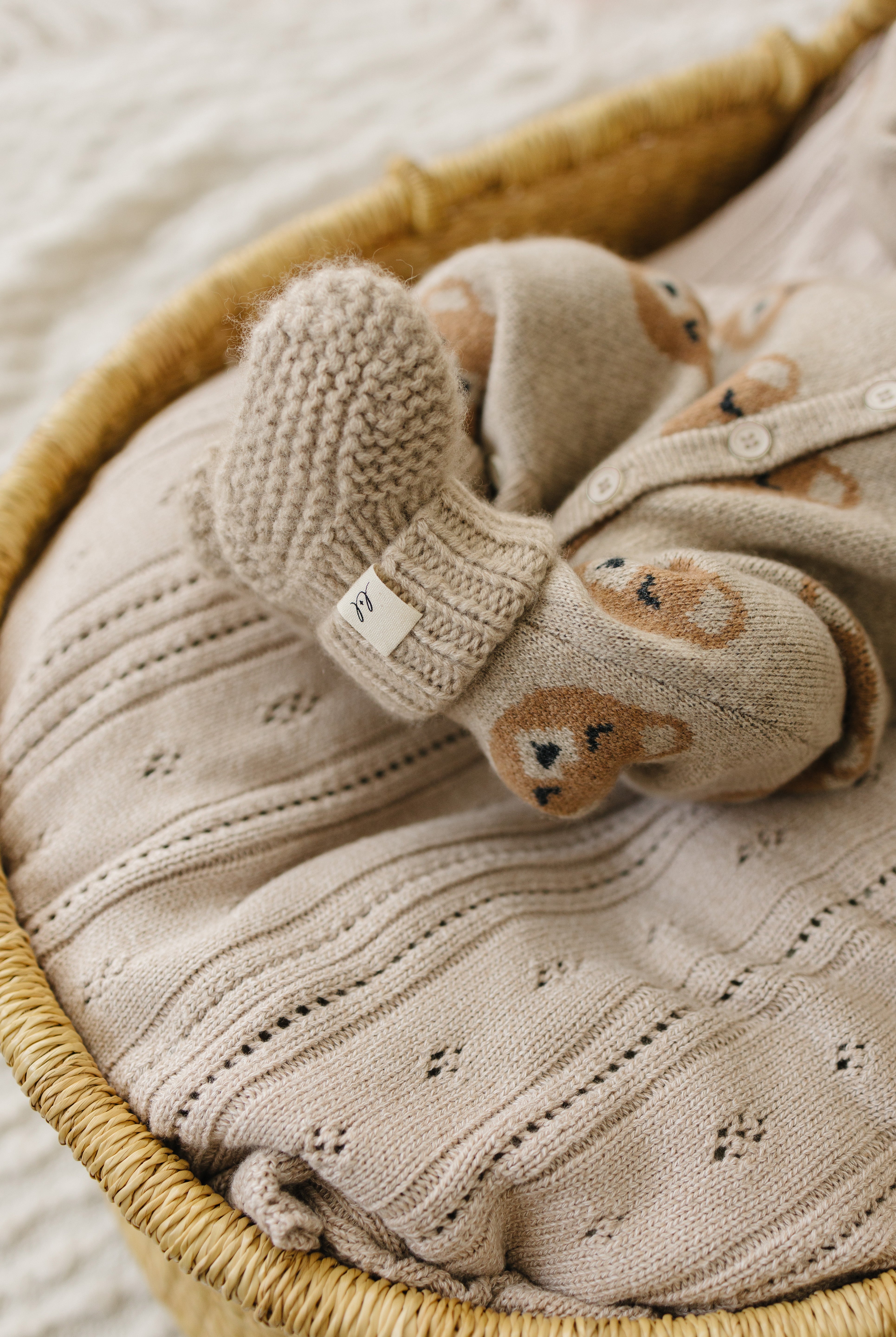 Luna + Luca Bear Cashmere Luxxe Set