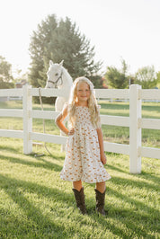 Pony Smocked Dress