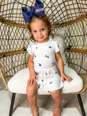 So Berry Sweet (ribbed) - Bodysuit Twirl Dress