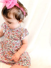 Blossom Bestie: Bodysuit Twirl Dress